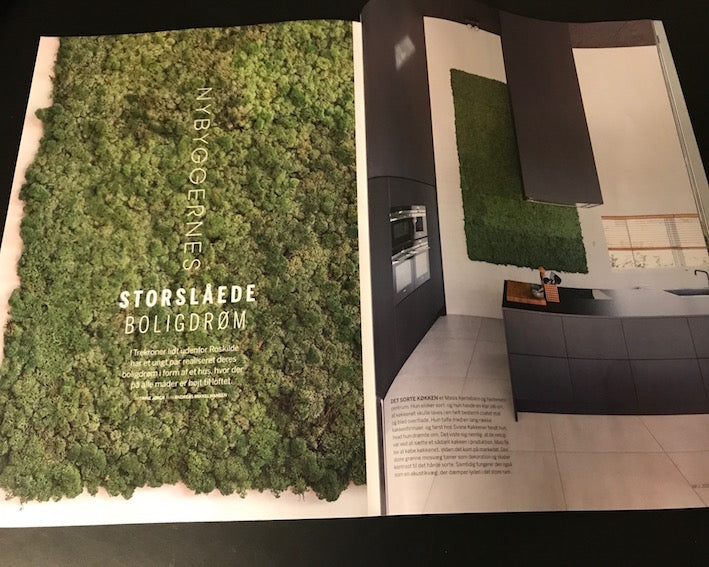 Mosvæggen fra Bo Bedre og Hvem bor hvor er leveret af 2rethink