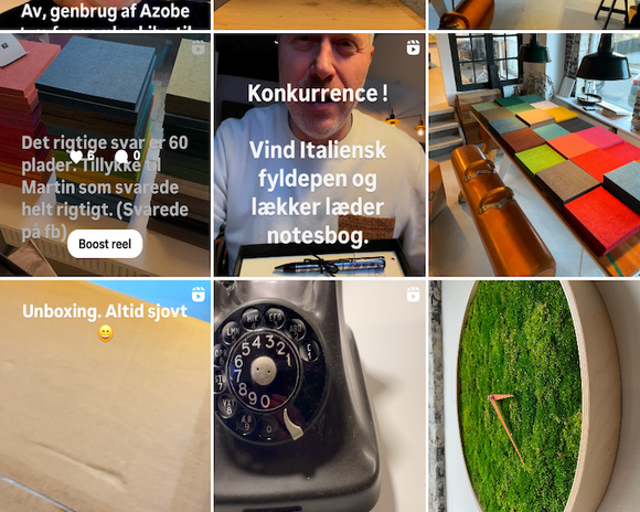 Følg nyheder på Instagram - Videoer, konkurrencer mm