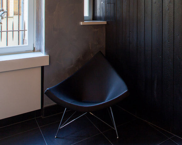 Brændt træ. "Yakisugi" -