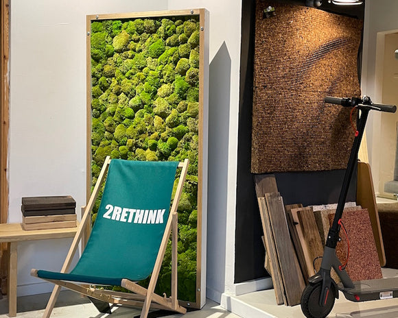 2RETHINKs showroom har fået ny facade og nye løsninger