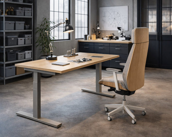 Finværk - et nyt hævesænke bord fra 2rethink