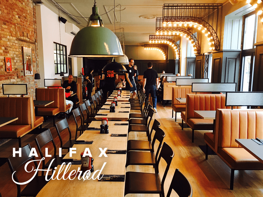 Halifax Burgers vælger lamper, stole og inventar fra 2rethink