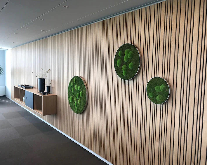 Flimmer for øjnene ved brug af akustiklameller? Sådan undgår du.