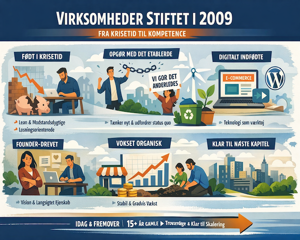 Vi er fra 2009. Hvad siger ChatGPT om firmaer fra 2009?