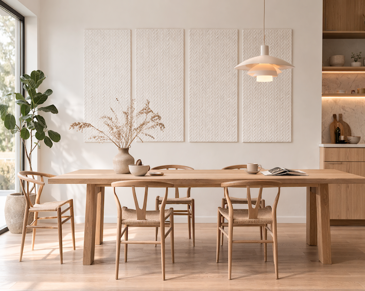 Baux Pulp akustikplader, 100 % bio, 100 % genanvendelige