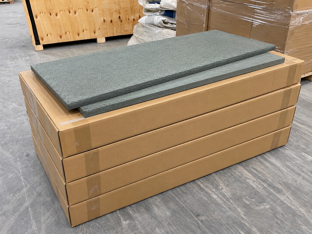 40 stk Konto akustikplader - overskud 1200x600x30 mm grå - samlet 5000 kr !