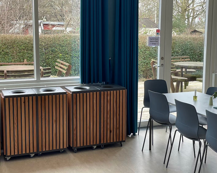Rethink skraldespande - Model Double wood