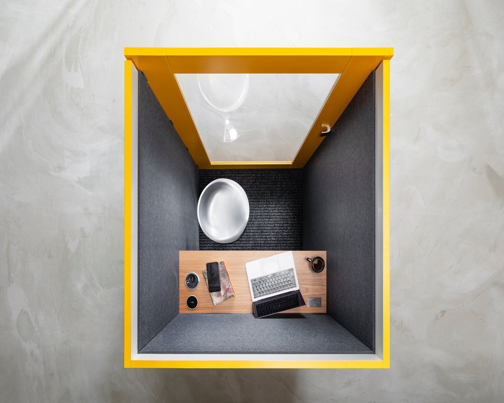 Telefonboks til kontoret. 34 farver. God pris. Model Meavo.