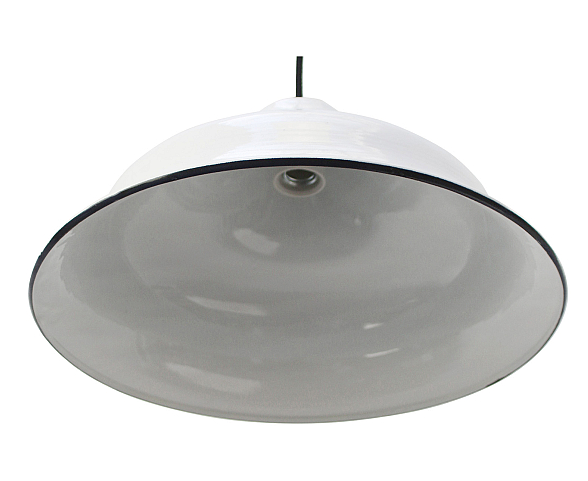 Found 112 stk. Vintage industriel pendel – So White