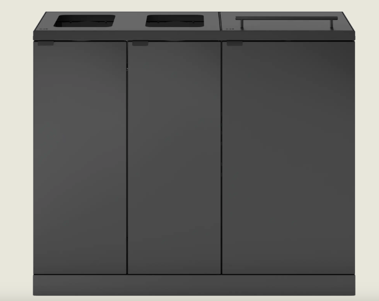 Skraldespands modul - 4 rum. Model 955 fra Bica Solutions