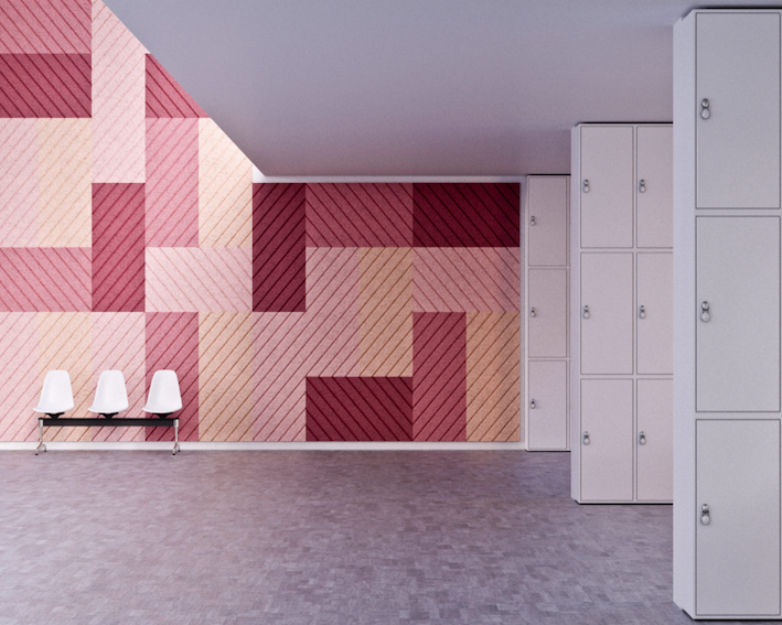 Baux Wood Wool - Svenske akustikpaneler til væg og loft.