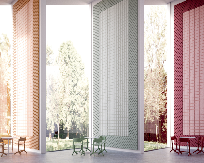 Baux Wood Wool - Svenske akustikpaneler til væg og loft.