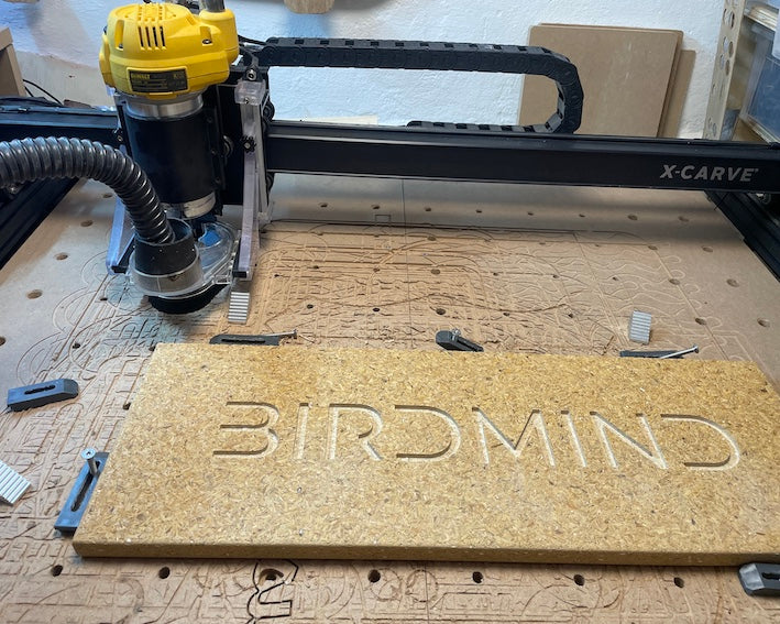 Skilte lavet af risskaller - Synlig bæredygtighed