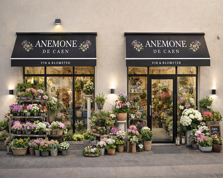 Gentænk og redesign butiksfacaden.