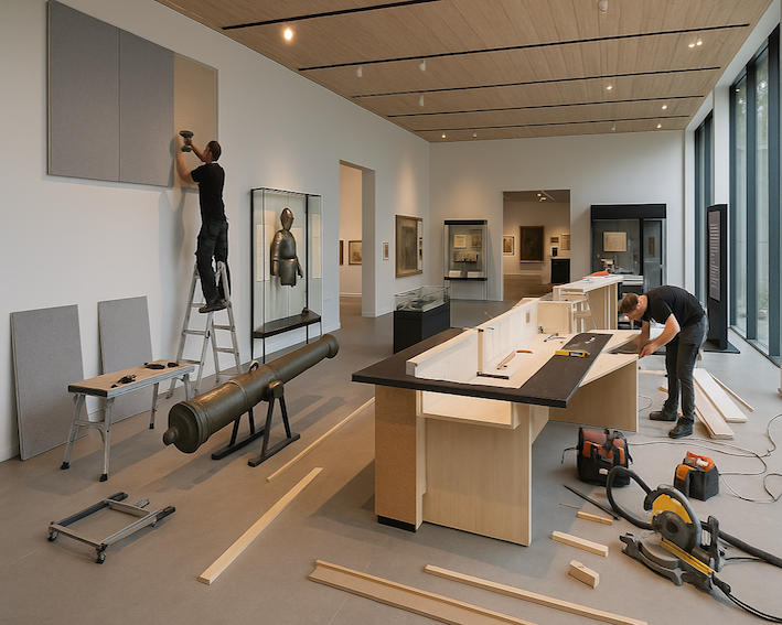 Gentænk museeumsrummet