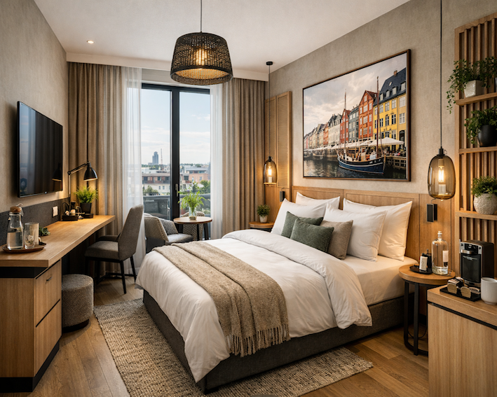 Hotelindretning - hotel redesign