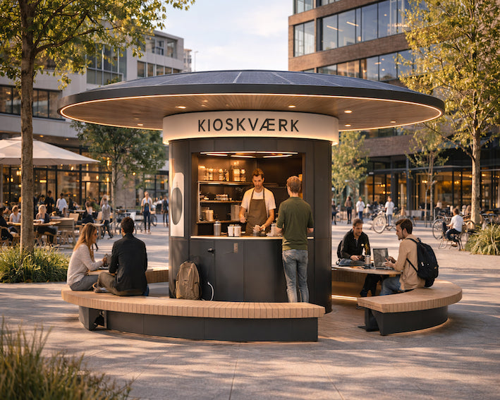 Kioskværk - Byens nye pausepunkt