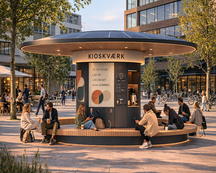 Kioskværk - Byens nye pausepunkt