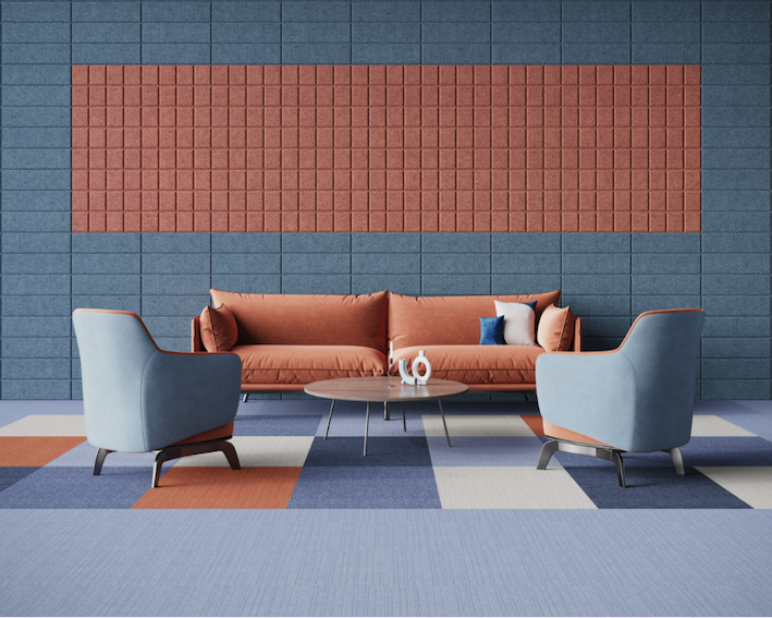 Baux Wood Wool - Svenske akustikpaneler til væg og loft.