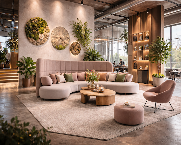 Loungeværk Lobby. Loungekoncept til hoteller.