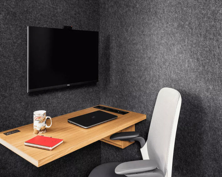 Telefonboks til siddende arbejde. Model Meavo SOHO Work-2rethink furniture