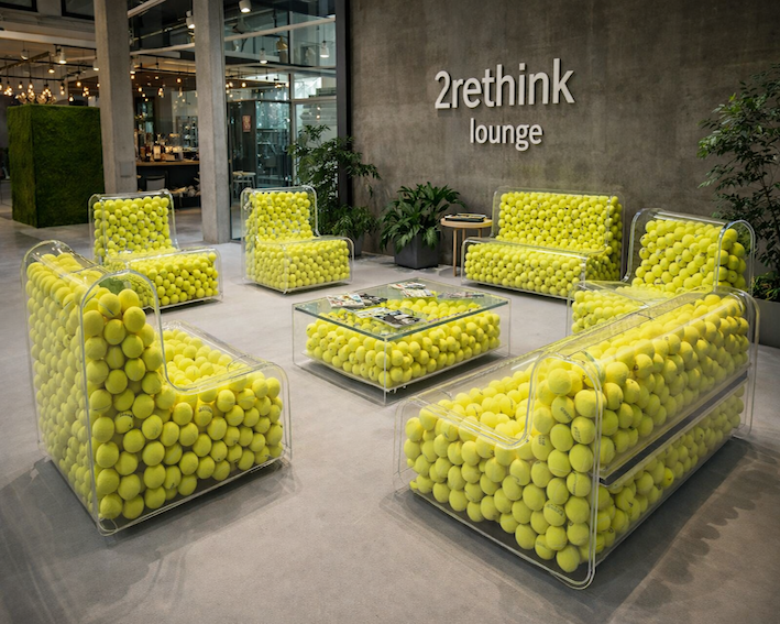 No waste Chair / lounges. Bæredygtige lounge koncepter
