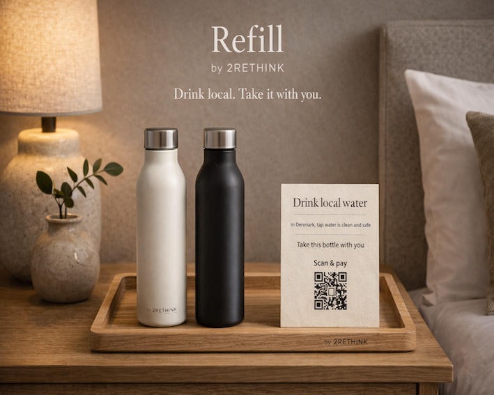 Refill. Gentænk og tjen ekstra penge på hotelværelset