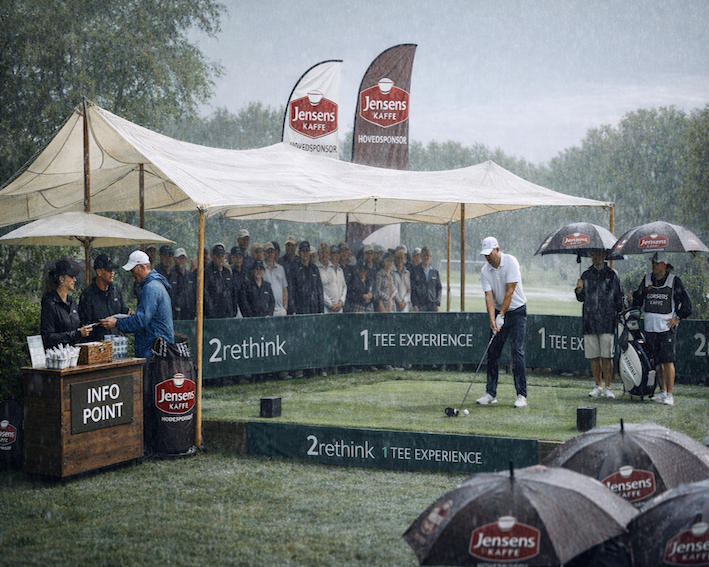 Gentænk sponsorpakken- design af sponsor / reklamepladser