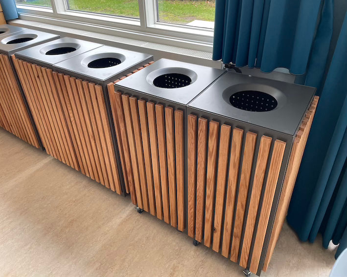 Rethink skraldespande - Model Double wood