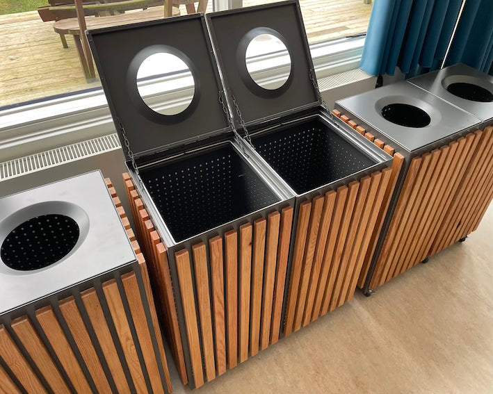 Rethink skraldespande - Model Double wood