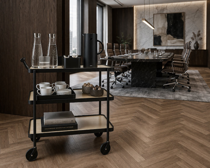 Coffee cart from Horreds. Model Exo Trolley