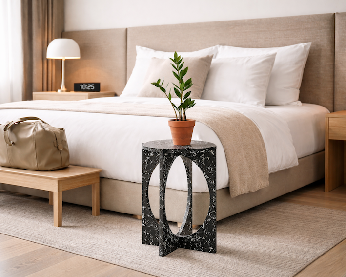 Eclo natbord i genbrugsplast fra Frankrig