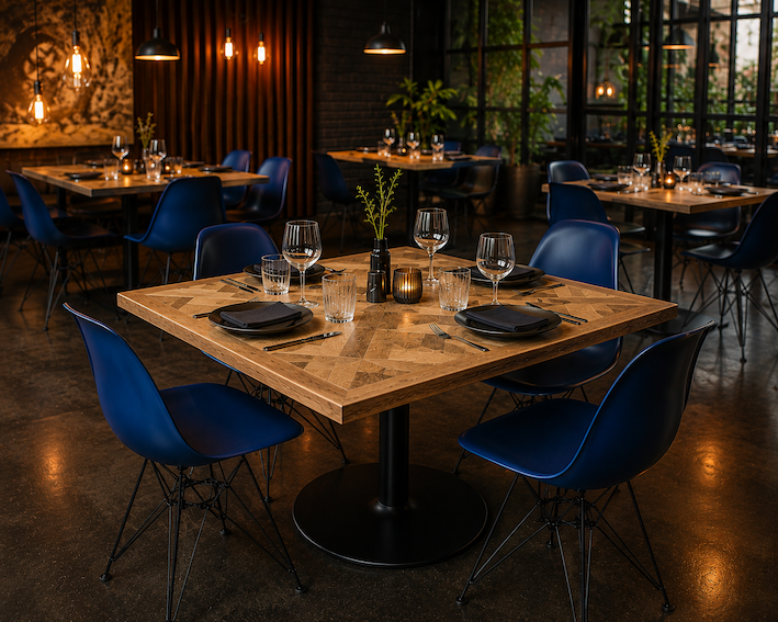 Versailles Restaurantbord i Genbrugs eg
