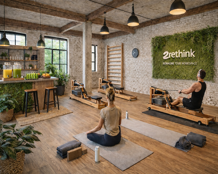 Gentænk firmaets fitness center - og lav en sundhedslounge